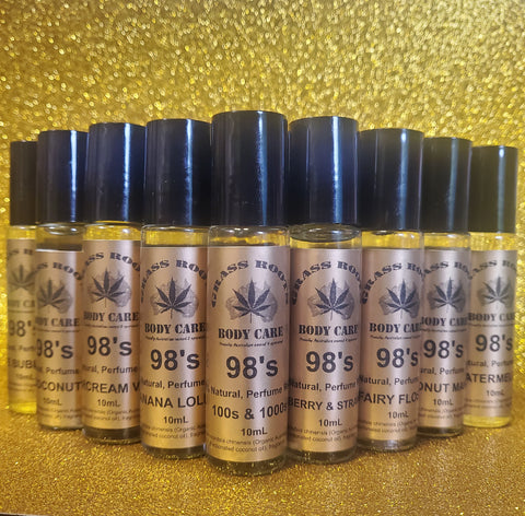 98's - Deliciously Scented Natural Perfume Roll-on