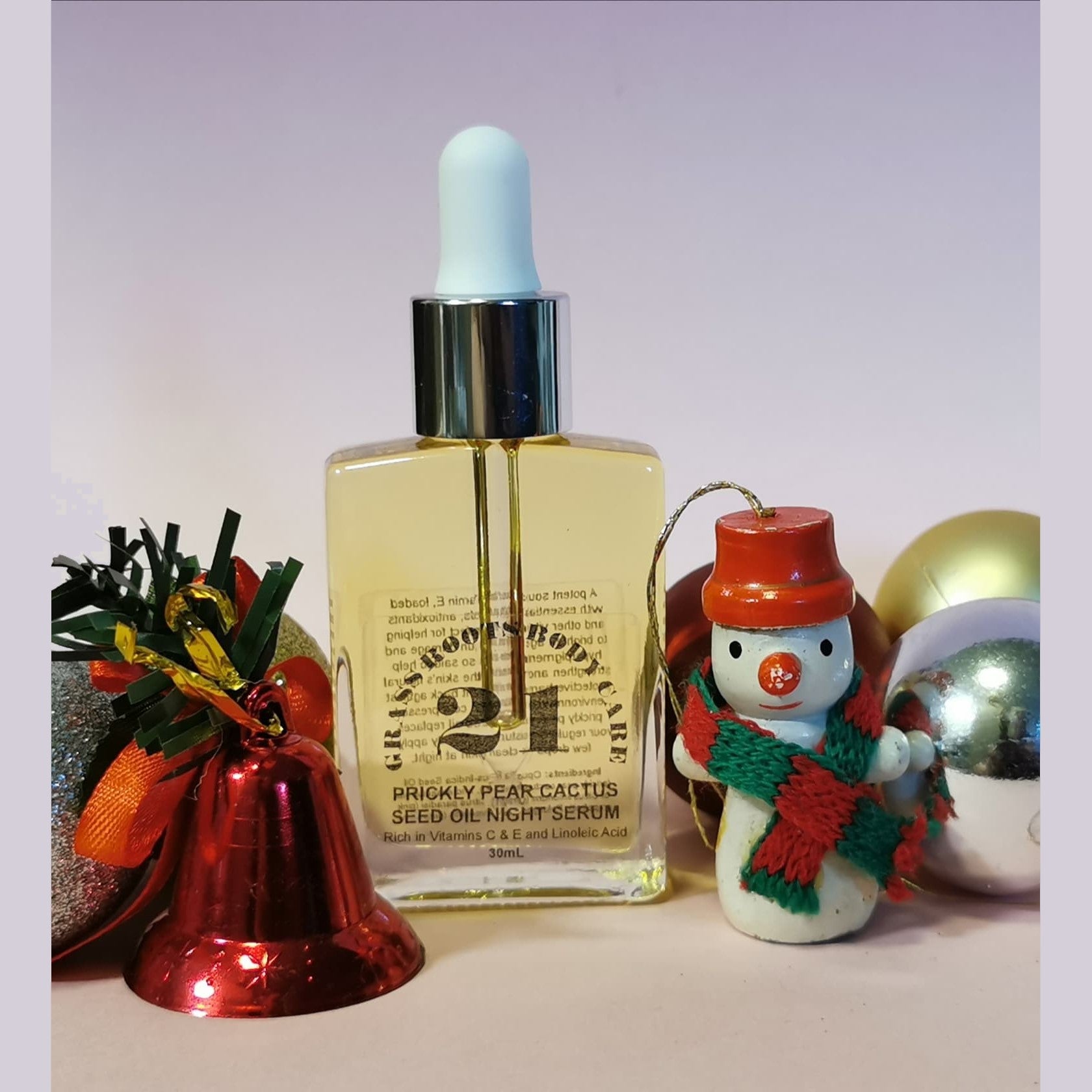 "21" Prickly Pear Cactus Seed Oil Night Serum - CHRISTMAS SPECIAL - SAVE 20%!
